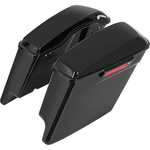 ECOTRIC 5 Extended Saddle Bags for Harley Touring