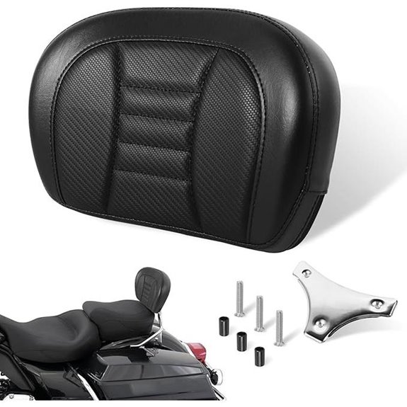Motorcycle Sissy Bar Backrest Pad for Harley Touring