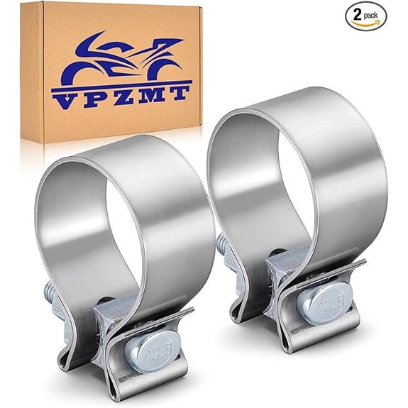 Stainless Steel Exhaust Clamp for Harley Touring Bikes