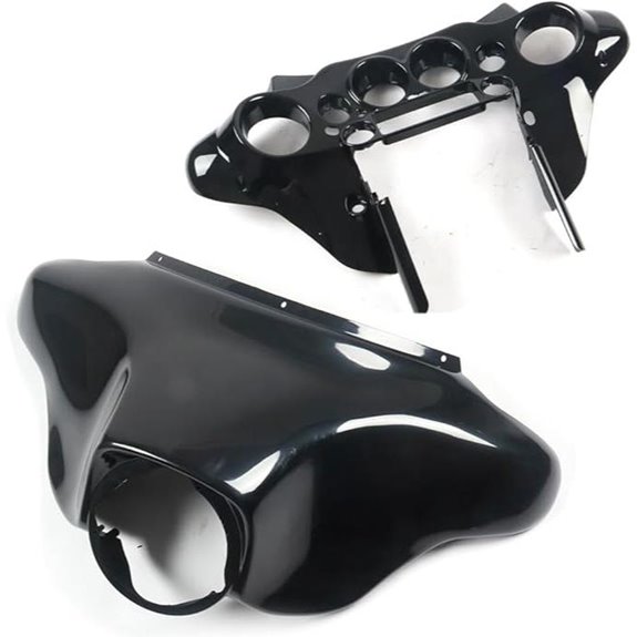Motorcycle Batwing Fairing for Harley Touring (Unpainted)