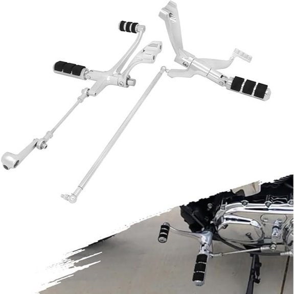 Motorcycle Forward Controls Kit for Harley XL 1200 (Chrome)