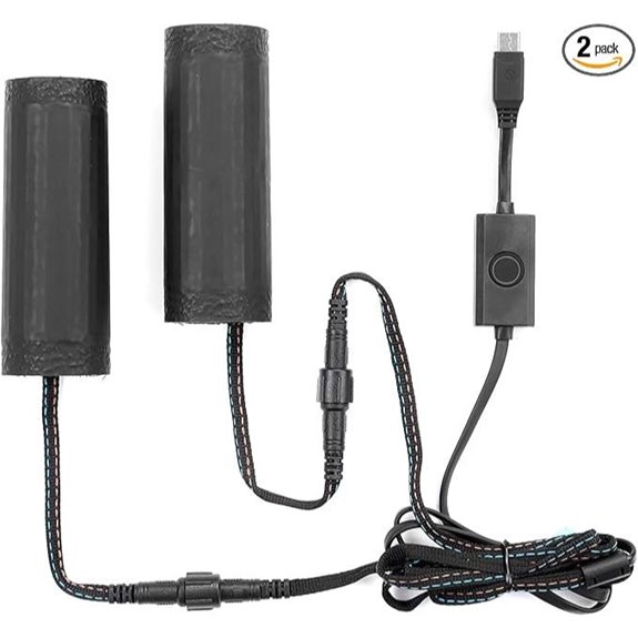 KEMIMOTO ATV Heated Grips with Adjustable Handlebar Heater