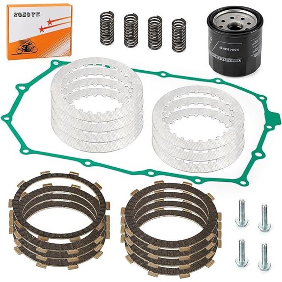 Heavy Duty Clutch Plates & Gasket Kit for Honda Shadow