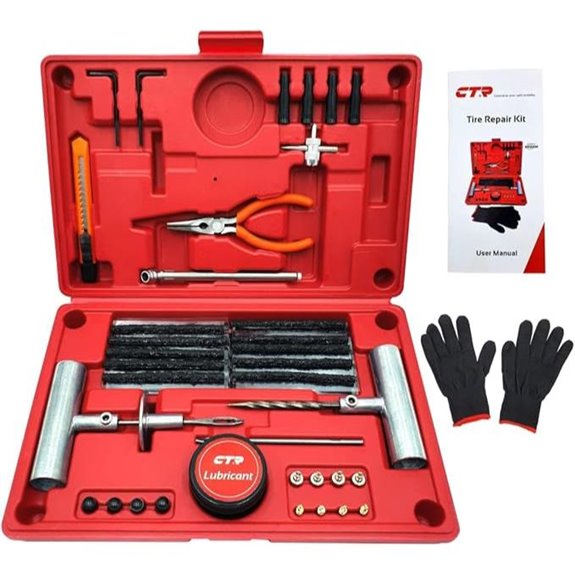 CTR Heavy Duty Tire Plug Kit (68pcs)