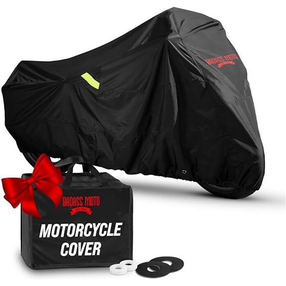 Heavy Duty Waterproof Motorcycle Cover for All Bikes