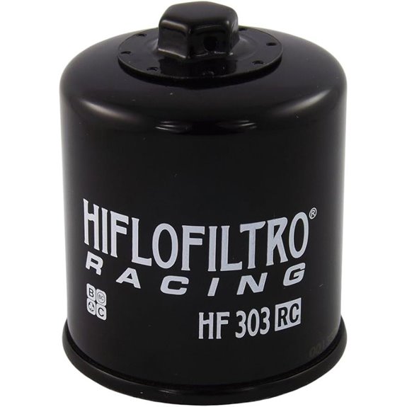 HiFloFiltro HF303RC Black RC High Performance Premium Oil Filter Single