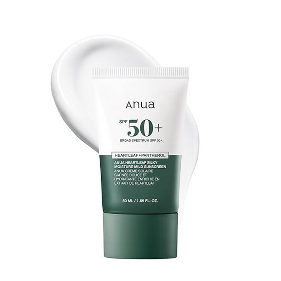 Anua Heartleaf SPF 50+ Moisturizing Sunscreen
