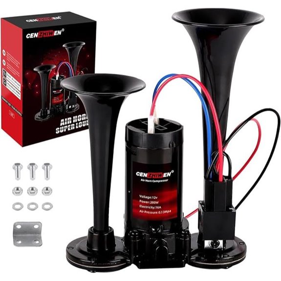 Super Loud 150dB Truck Air Horn with Compressor