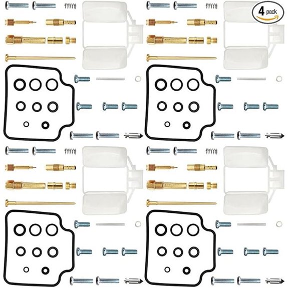 4-Pack Honda CB750 Carburetor Rebuild Kits