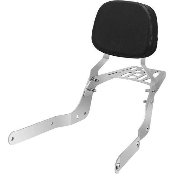 Motorcycle Sissy Bar Backrest & Luggage Rack for Honda