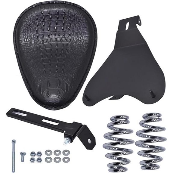 Motorcycle Leather Solo Seat for Honda Shadow ACE