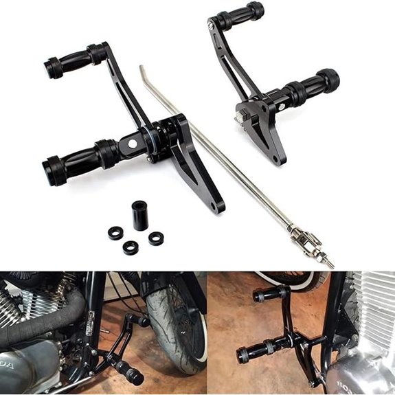 3.5 Forward Controls Footpegs for Honda Shadow