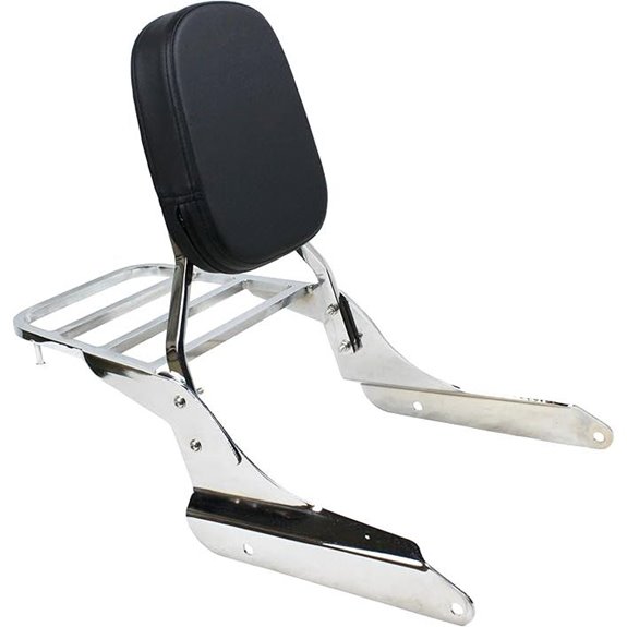 YHMOTO Passenger Backrest Sissy Bar for Honda Shadow