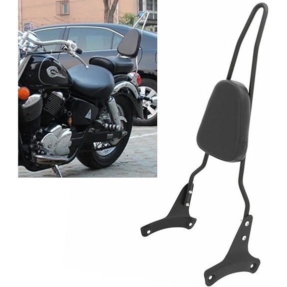 Passenger Sissy Bar Backrest Pad for Honda Shadow