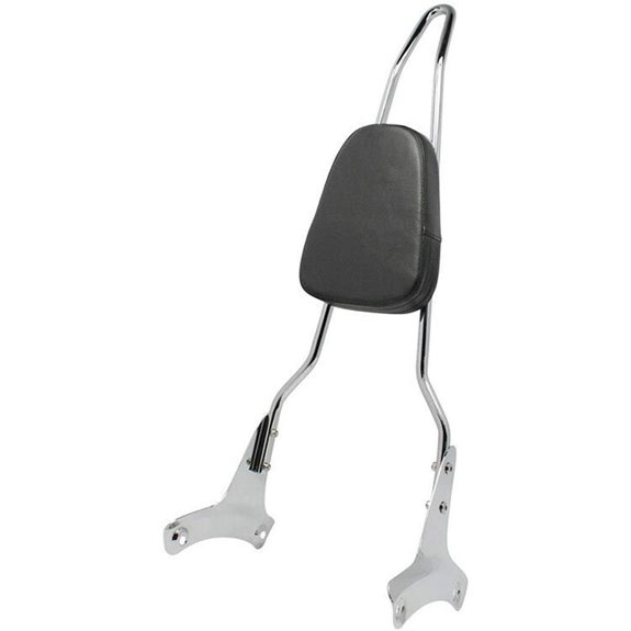 Backrest Sissy Bar Passenger Pad for Honda Shadow