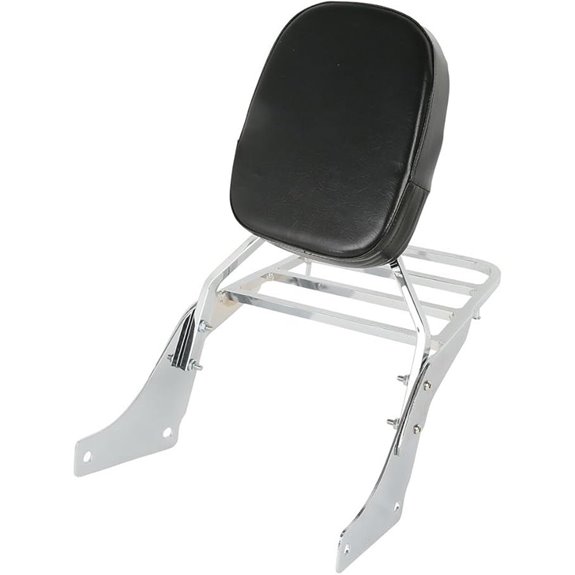 SLMOTO Sissy Bar Backrest Set for Honda Shadow