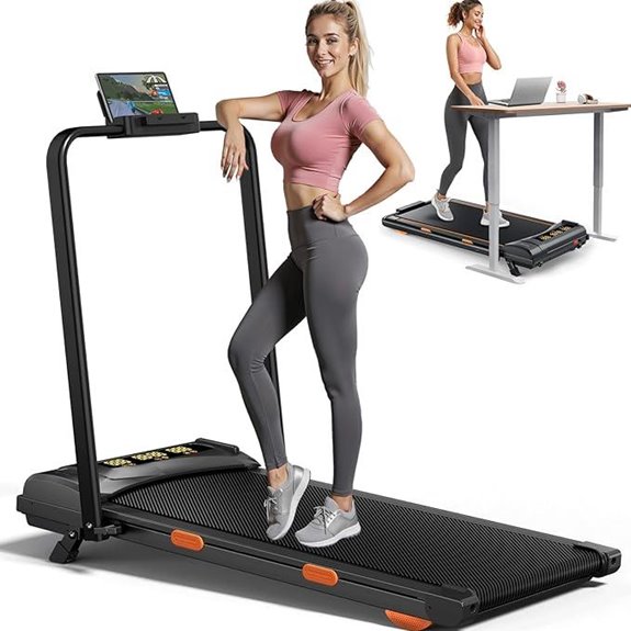 incline treadmill with led
