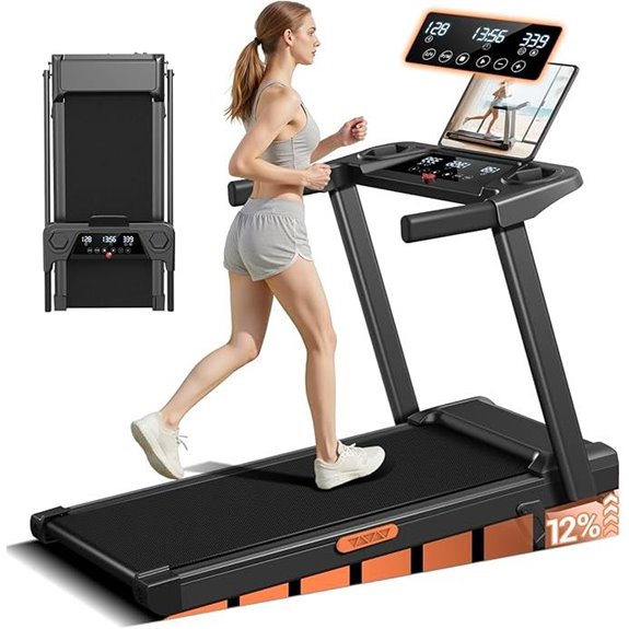 incline treadmill with screen