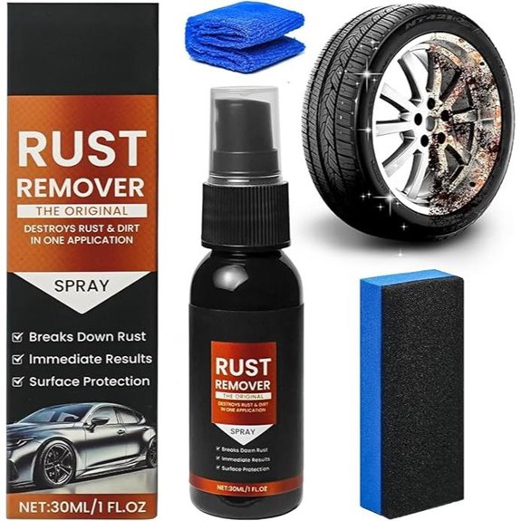 Heavy Duty Rust Remover Spray for Metal and Vehicles