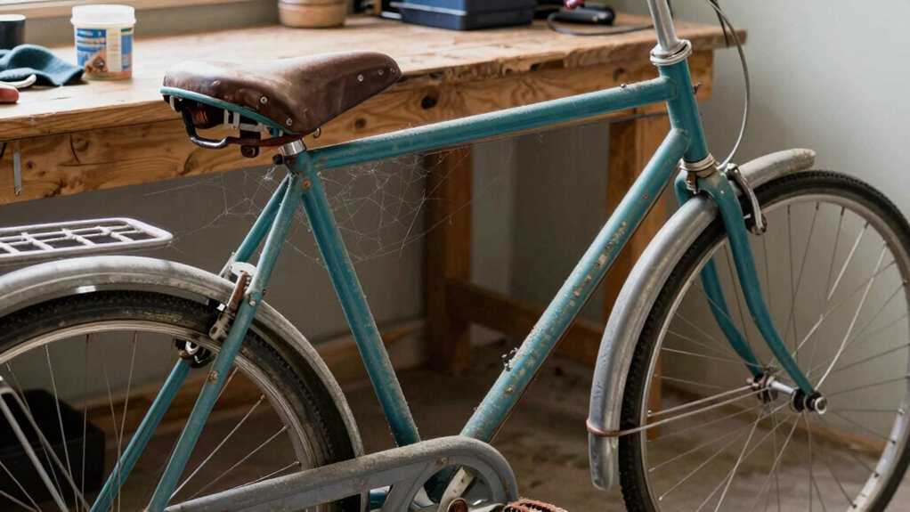 infrequently ridden bike maintenance