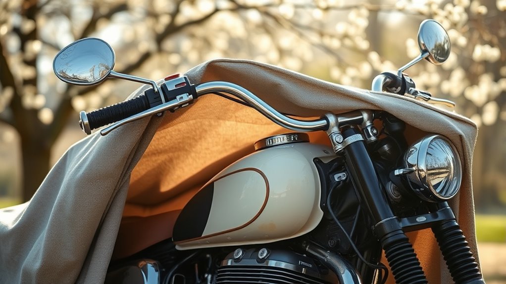 inspect cover for damage