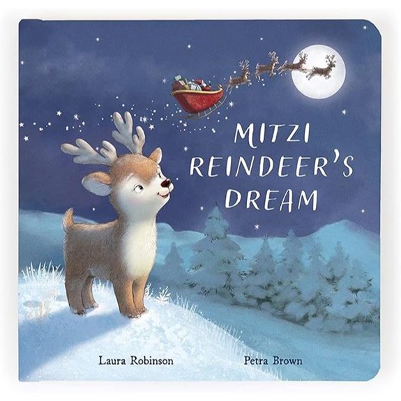 Jellycat Mitzi Reindeer Baby Board Book