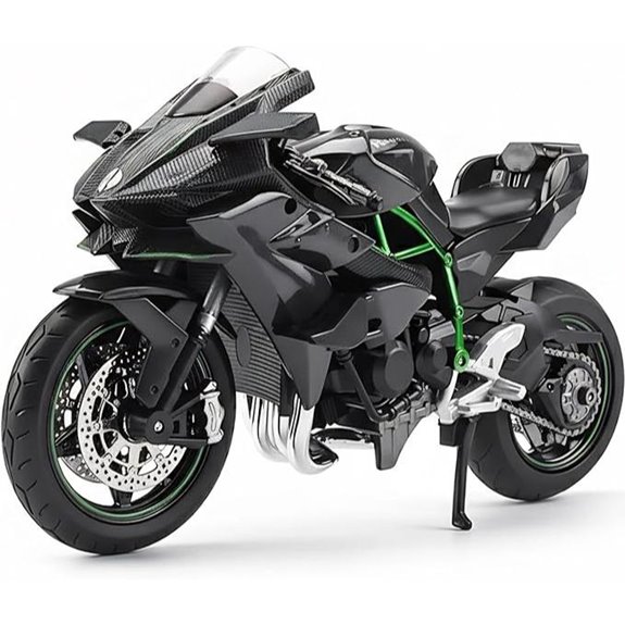Kawasaki Ninja H2R 1:12 Die-cast Motorcycle Model