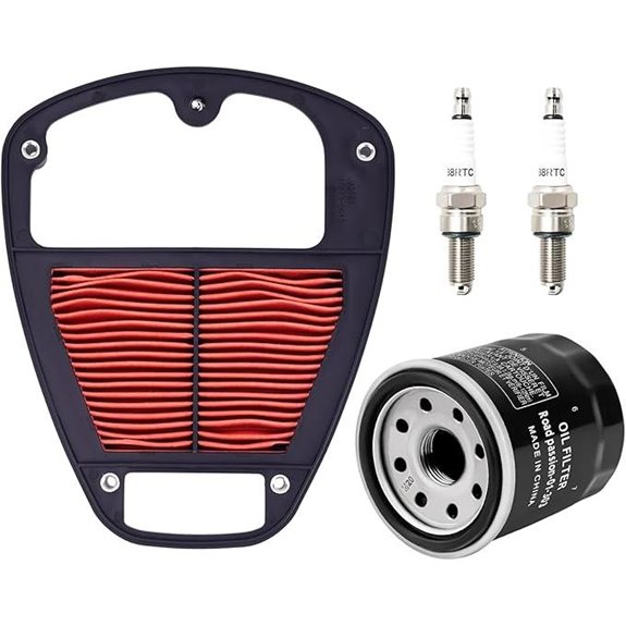 Kawasaki VN900 Air Oil Filter & Spark Plug Set