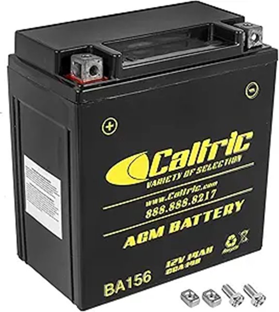 Caltric AGM Battery for Kawasaki Vulcan VN1700