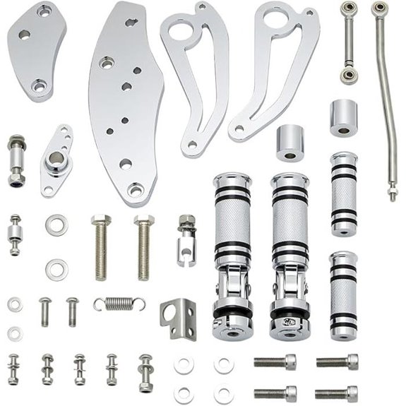 Motorcycle Forward Controls Foot Pegs Kit for Kawasaki Vulcan