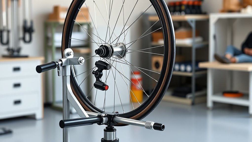 key truing stand features