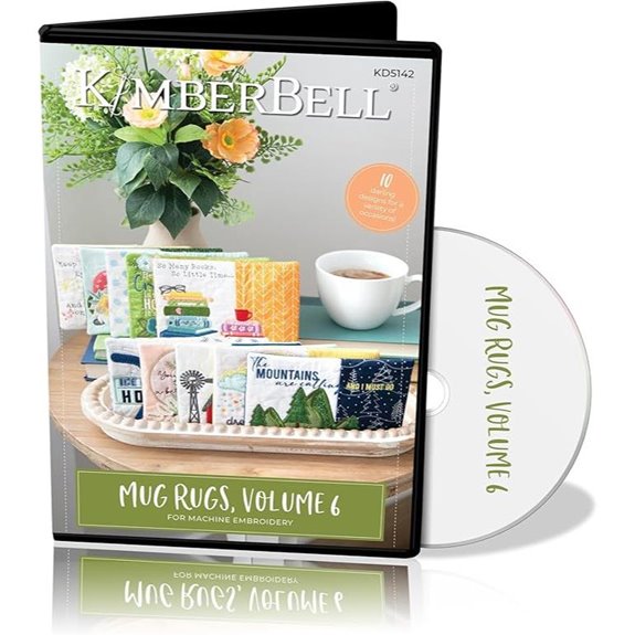 Kimberbell Mug Rugs Vol. 6 Embroidery CD