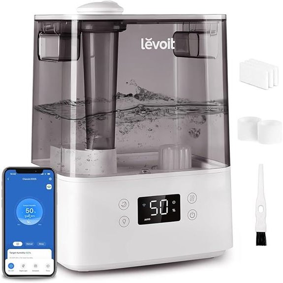 LEVOIT 6L Cool Mist Humidifier with App Control