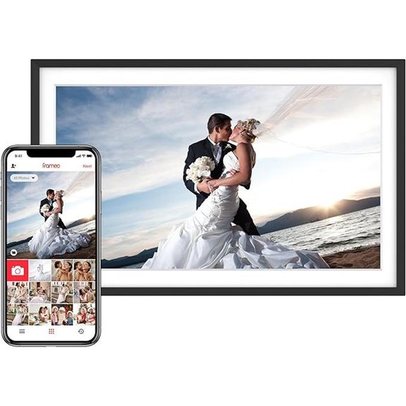 15.6 IPS Touch Digital Photo Frame with WiFi