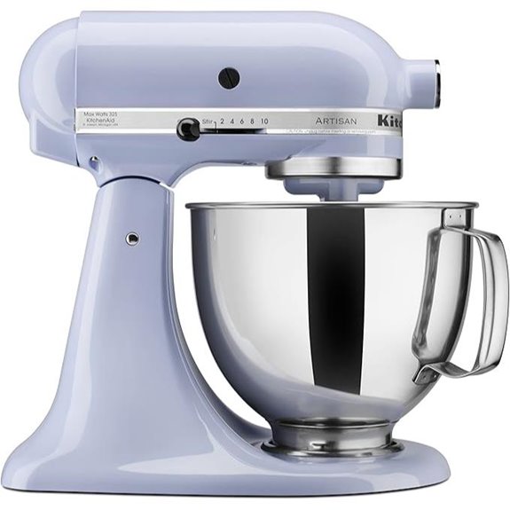KitchenAid Artisan 5 Qt Tilt-Head Stand Mixer Lavender