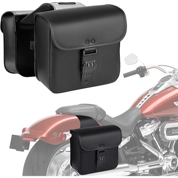 Nomad Leather Motorcycle Saddlebags for Cruisers