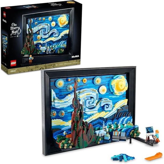 LEGO Van Gogh The Starry Night Building Set