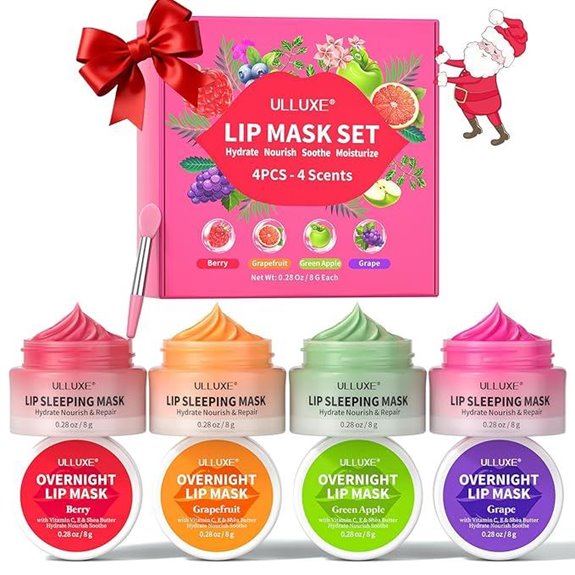 Lip Mask Set with Shea Butter & Vitamin C