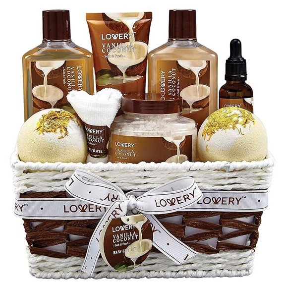 Luxury Spa Gift Basket for Women (9-Piece Set)