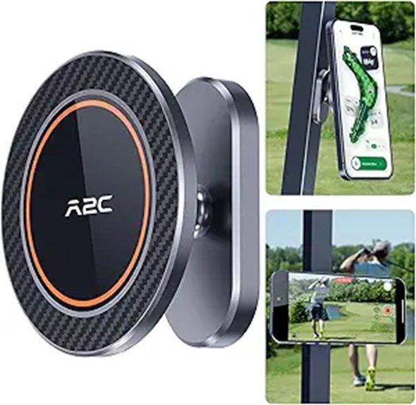 A2C Magnetic Golf Cart Phone Holder for MagSafe