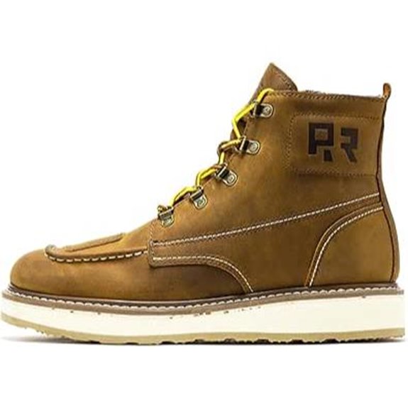 Rockrooster Magnolia 6 Side-Zipper Wedge Boots