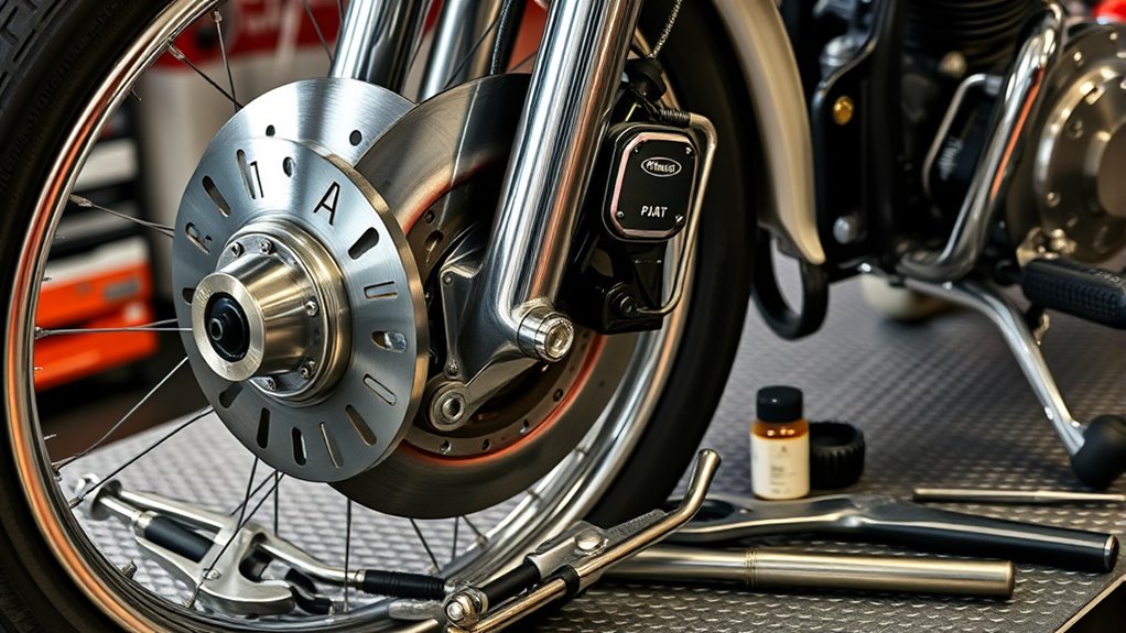 maintain brakes suspension regularly