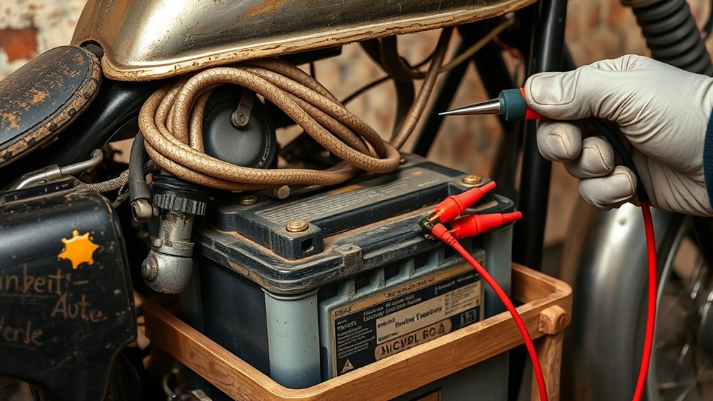 maintain clean replace batteries