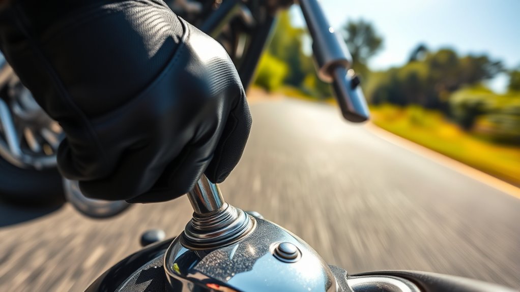 maintain control during gear issues