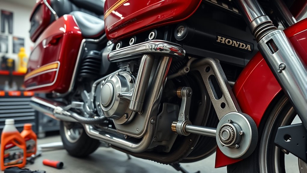 maintain transmission and drive train