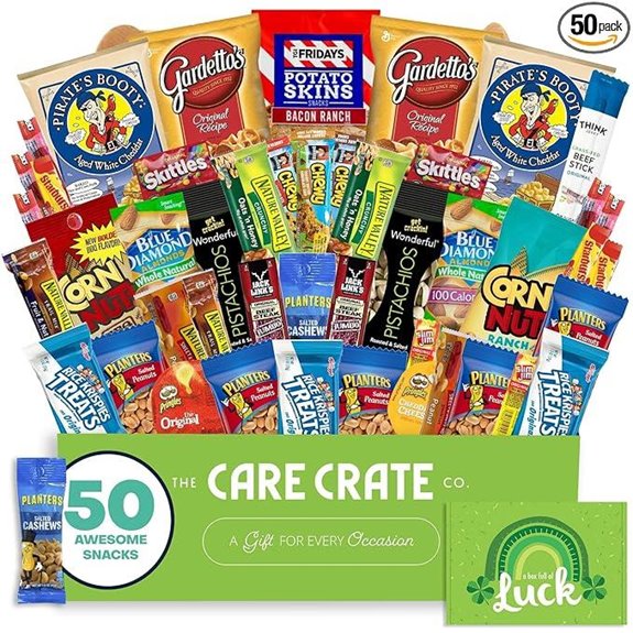 Men's St. Patrick's Day Snack Gift Box (50 pcs)