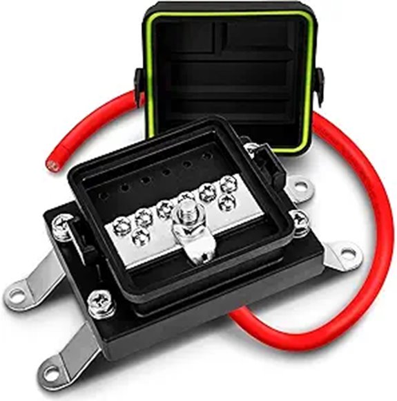 Waterproof Ground Power Busbar for Vehicles and Marine