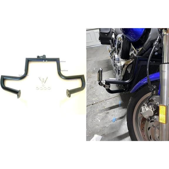 Matte Black Engine Guard for Honda VTX 1300
