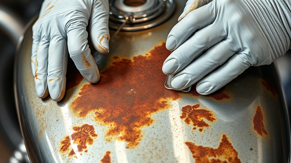 mechanical chemical rust removal