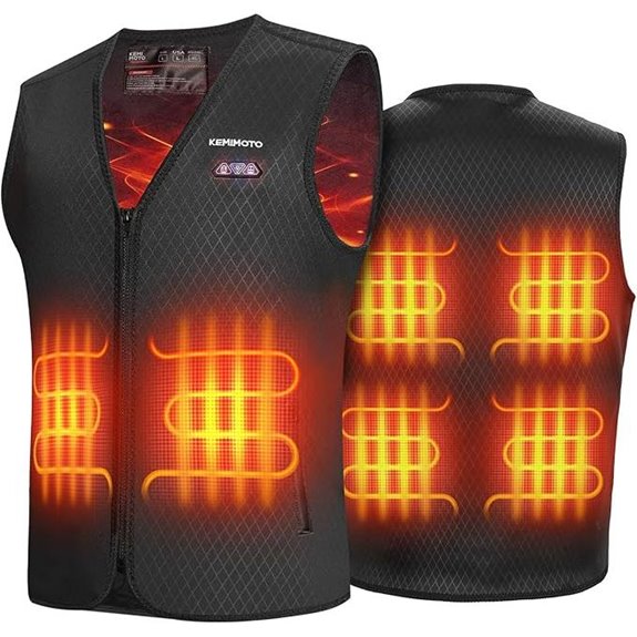 KEMIMOTO Heated Vest for Men Electric Warming Vest